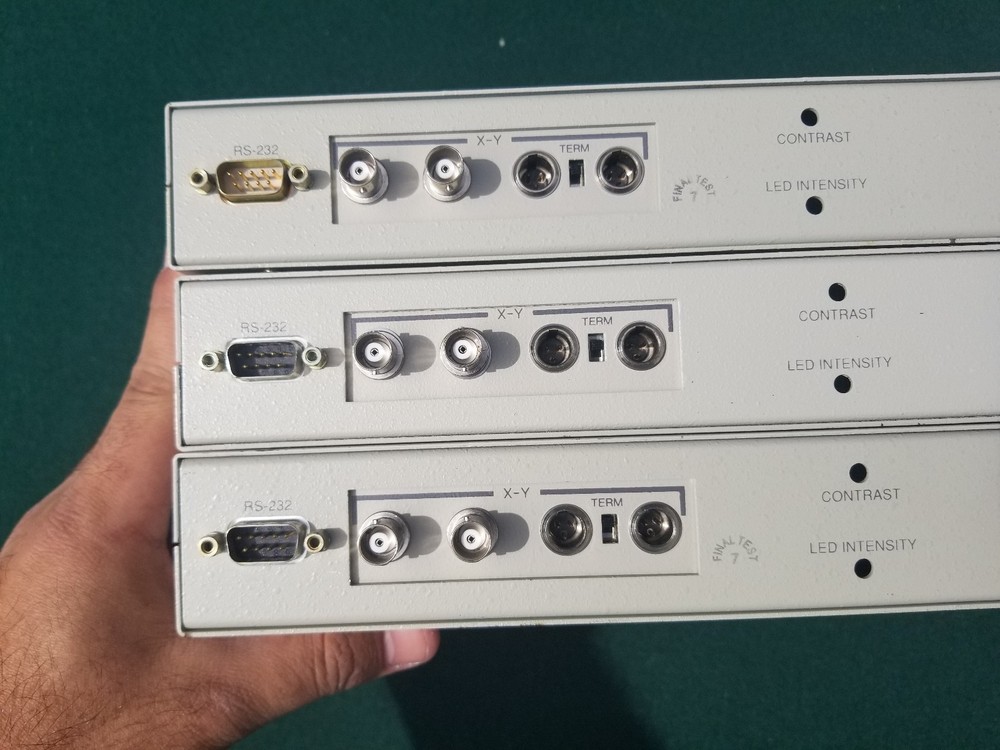 3 x Leitch RCP-ANX4 Professional Audio Video Programmable Remote Control Panel