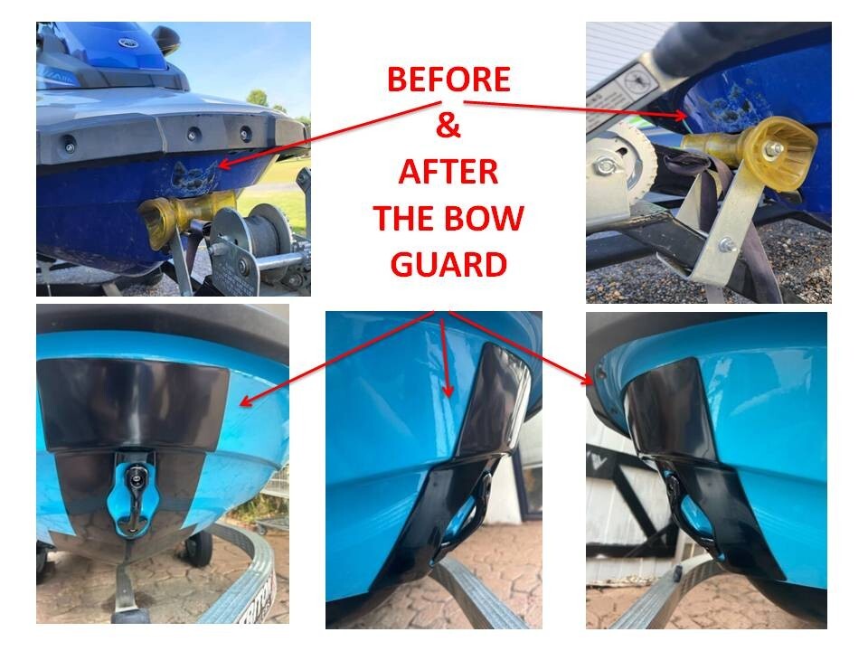 PWC FRONT TRAILER BOW GUARD FOR 2016-2020 YAMAHA VX (ALL MODELS)