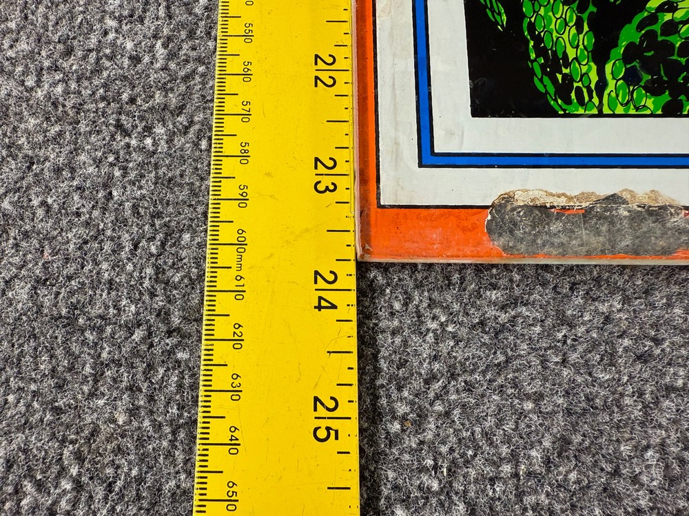 Atari Middle Earth Pinball Machine Game Backglass ORIGINAL