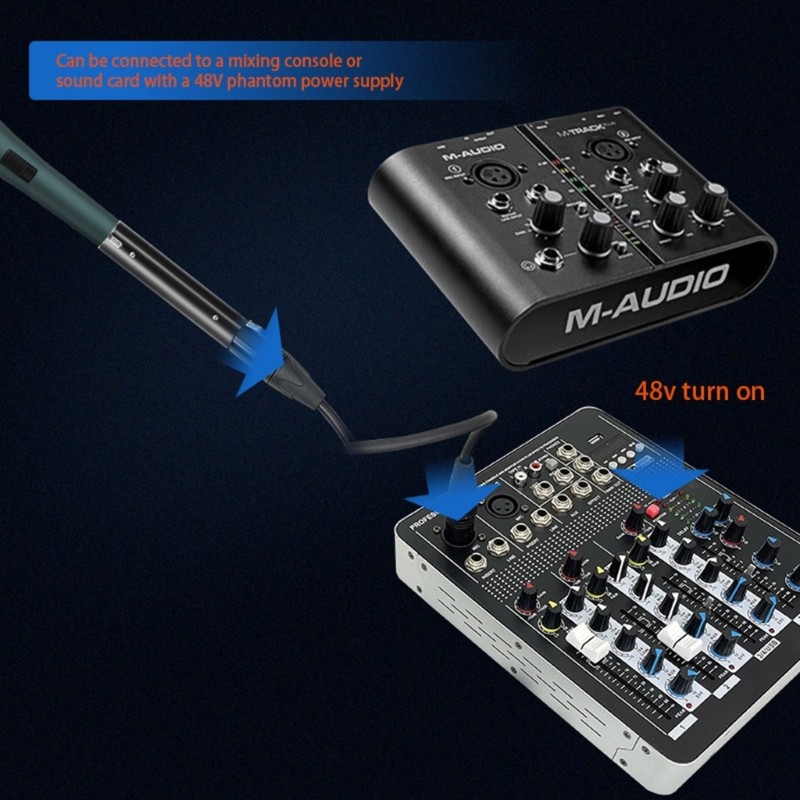 Professional 48V Dynamic Microphone Preamplifier Boosters for Live Performances