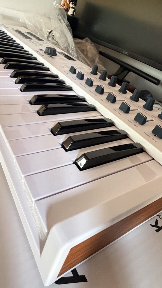 Arturia KeyLab 49 Essential 49 Key MIDI Controller Keyboard White