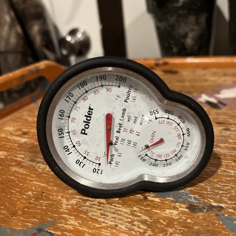 Polder Meat Thermometer For Checking Internal Temperature