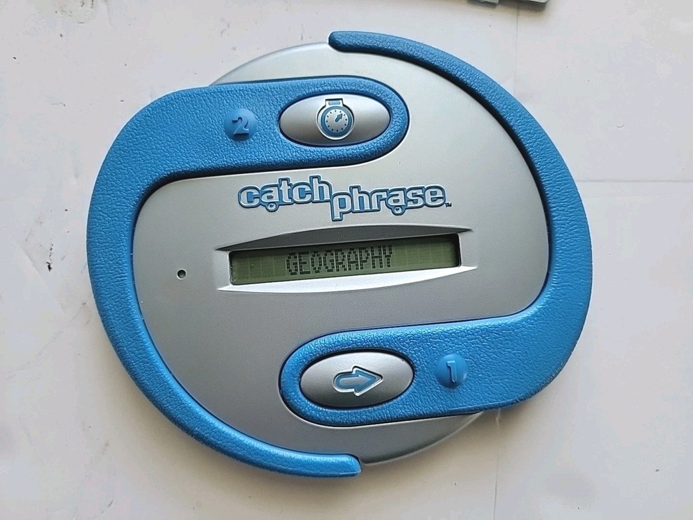 Electronic Handheld Game - Catch Phrase 2000 Edition TESTED