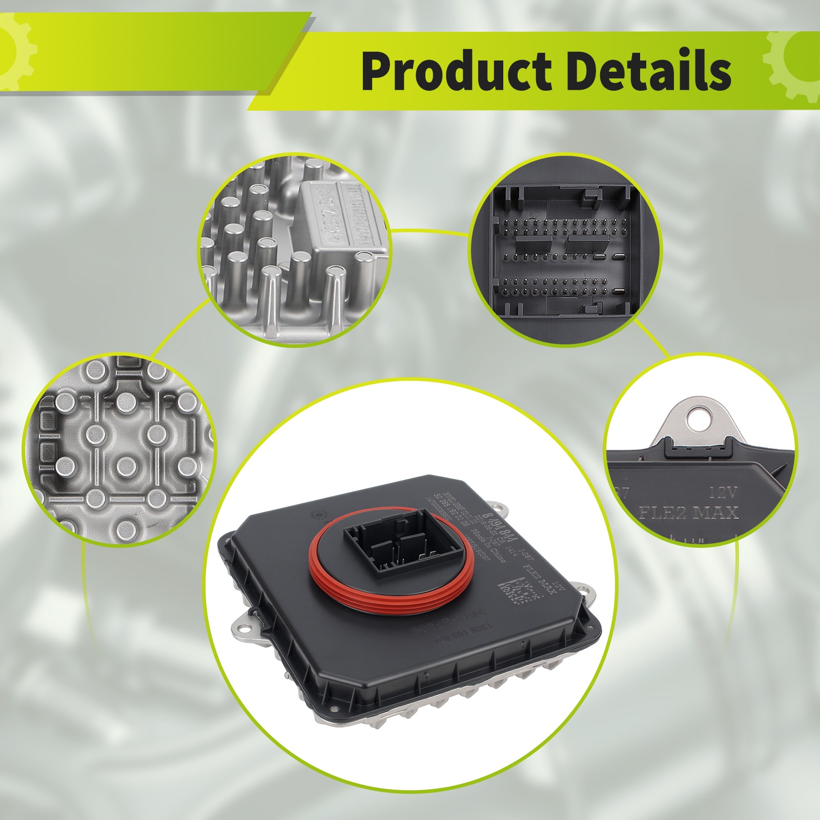 For 8494844 BMW F34 F30 F32 F36 X1 X5 Adaptive LED Headlight Control Unit Module