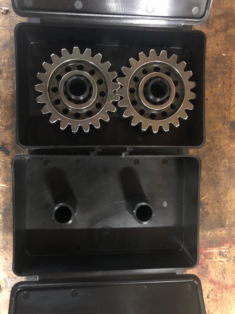 Gear Case Tote Black Quick Change Gears Box 5 Pack