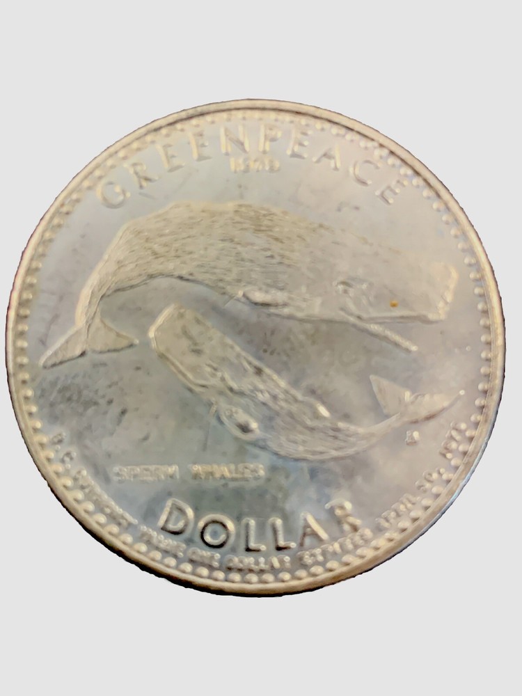 Greenpeace Dollar 1979 - Whales D4
