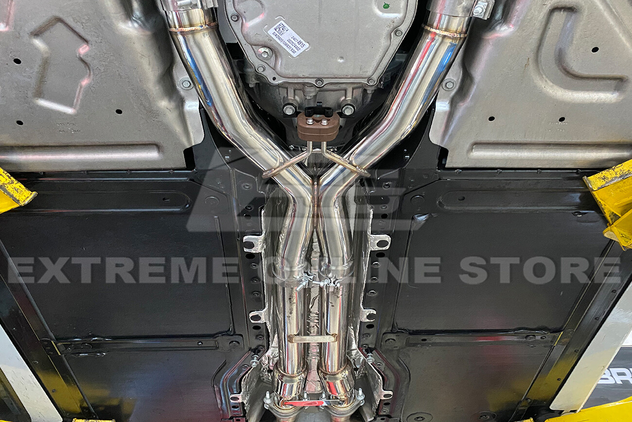For 14-19 Corvette C7 6.2L V8 | 3" Cat Connect Performance X-Pipe Mid Pipe