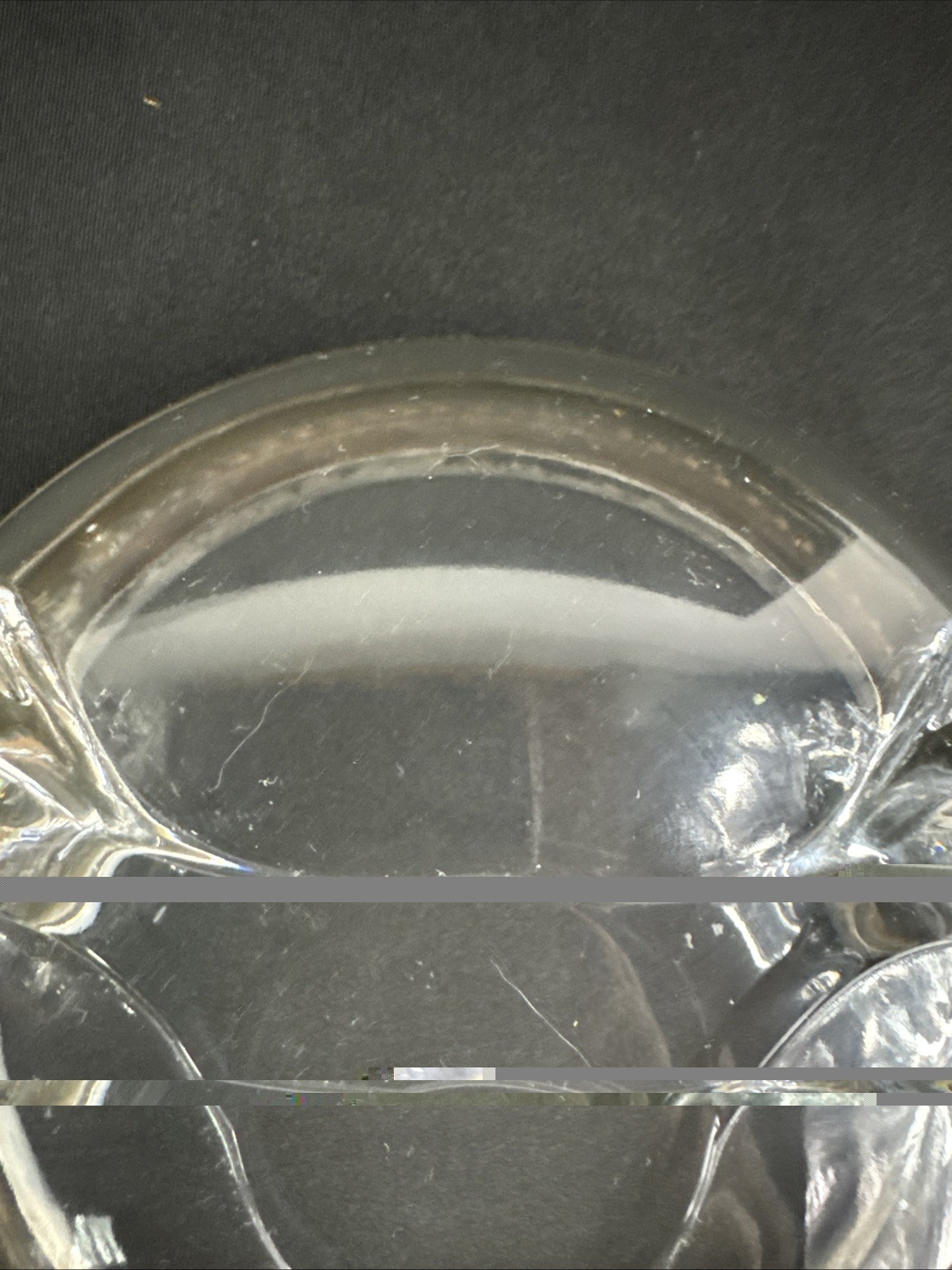 Weidlich Sterling 8319 Crystal 3 Footed Bowl 5.5” c1930s