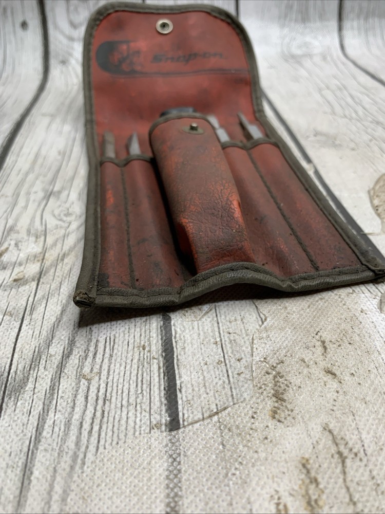 Vintage Snap-On Reversible Screwdriver Set with C-5 Storage Case
