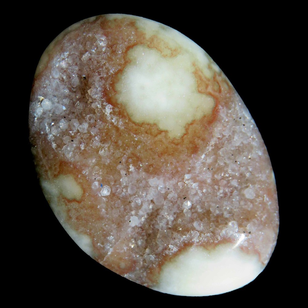 Freeform Druzy Stalactite Agate Cabochon   U1065