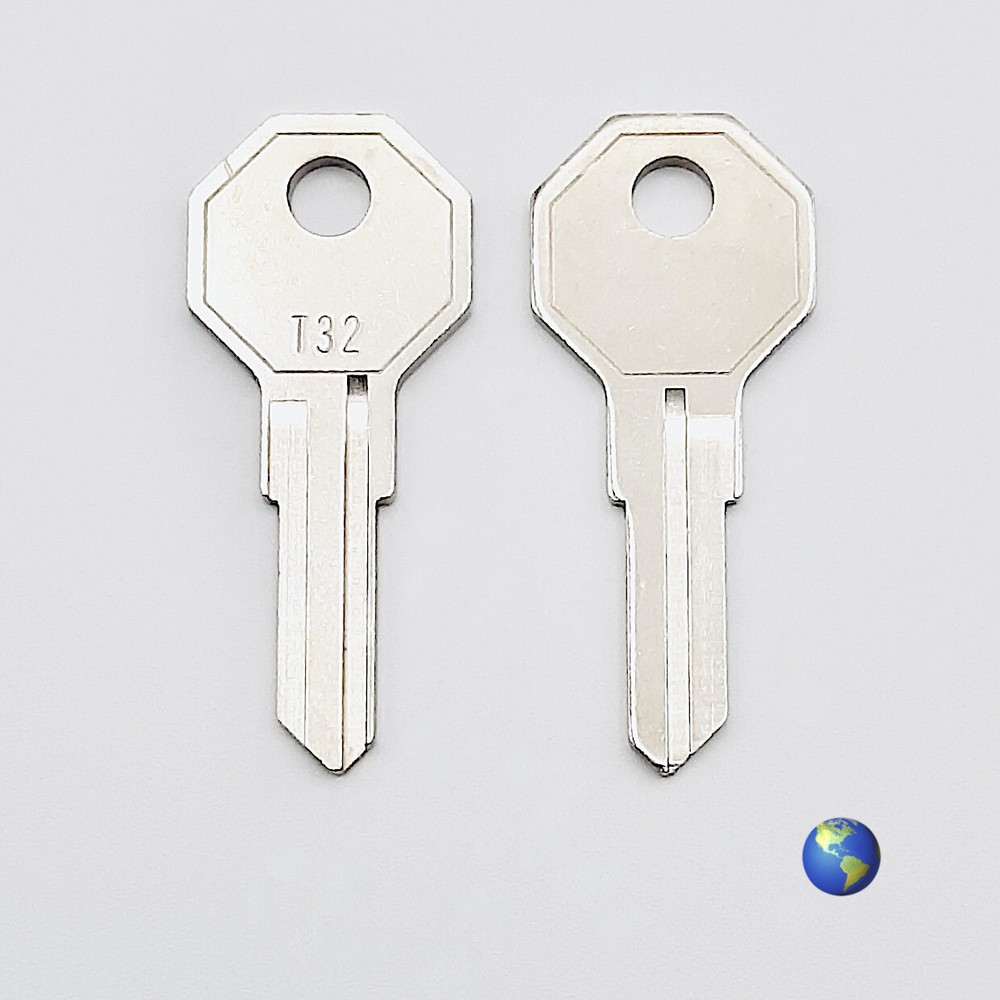 PH32 Key Blanks for Various Products by Phillips (3 Keys)