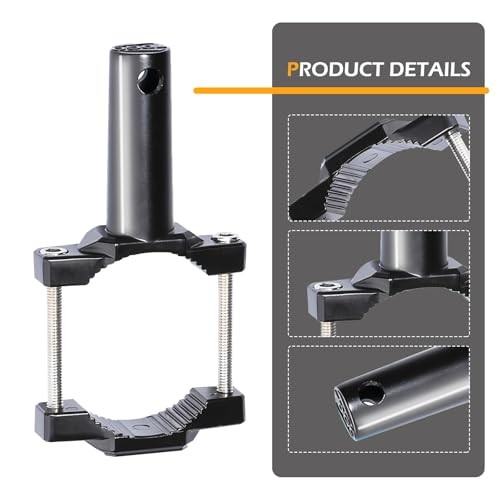 2 PCS Motorcycle Spotlight Mount Brackets, Shock-Absorption Light Bar Mount