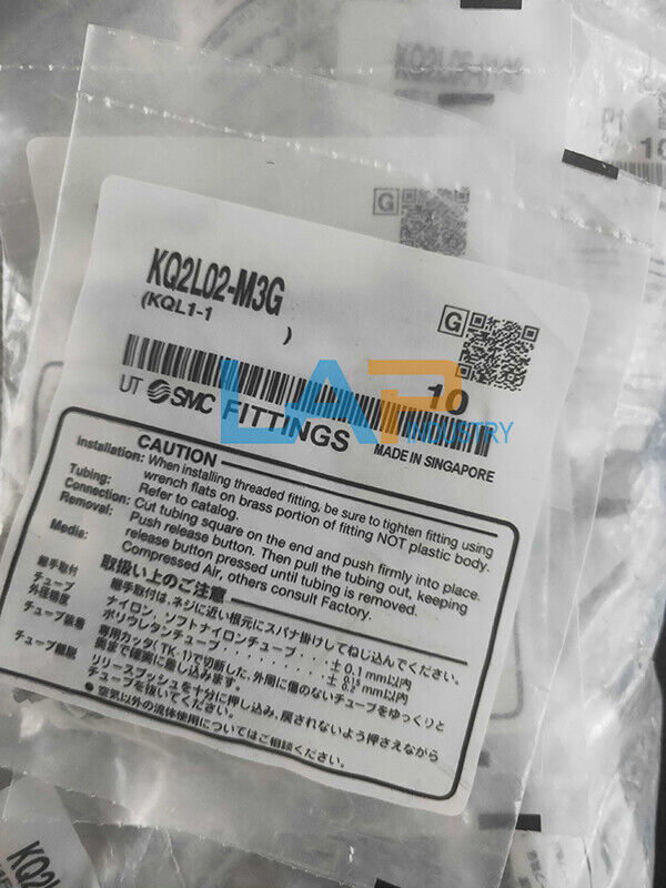 1pc NEW for    L type quick change joint KQ2L02-M3G