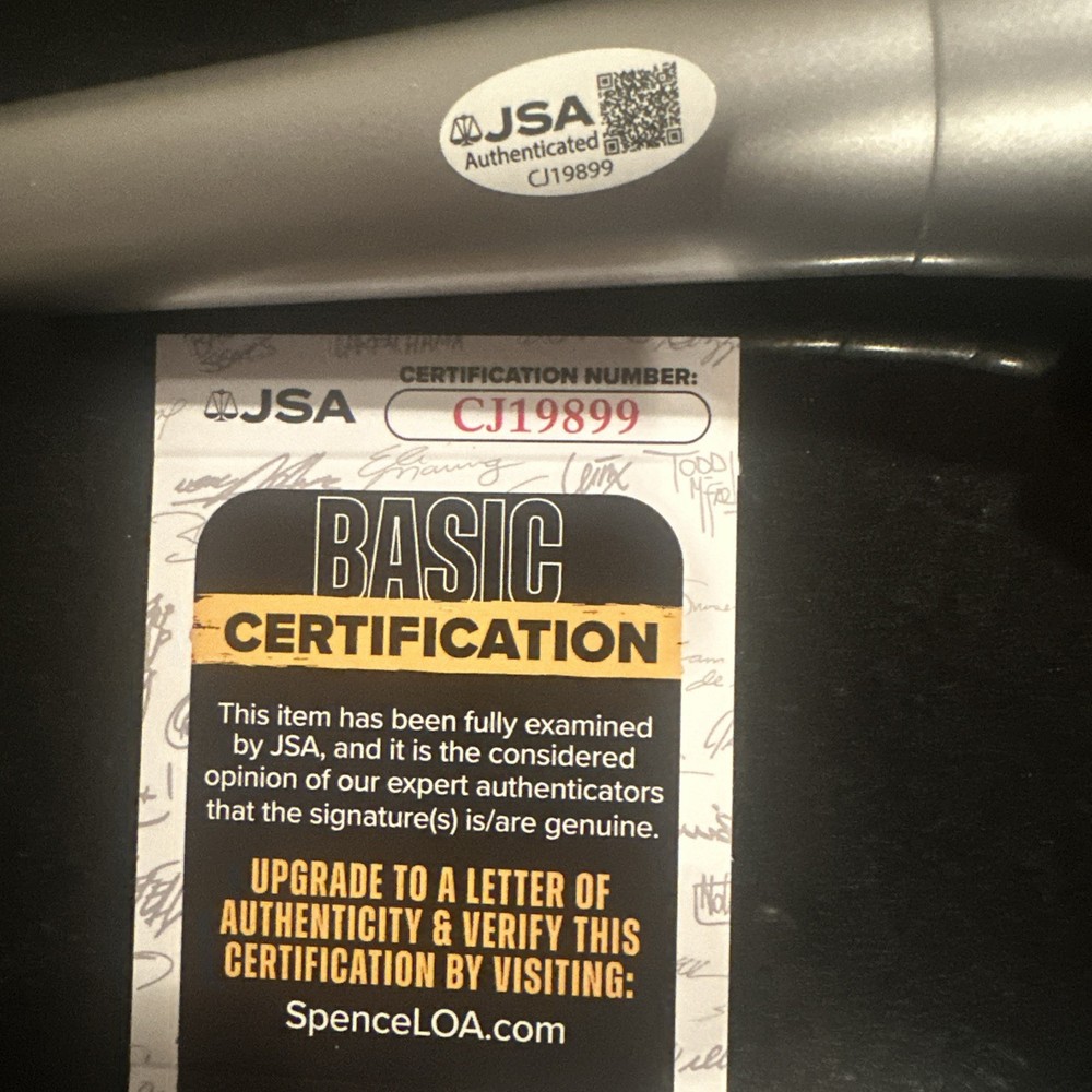 Tanner Usrey Signed Microphone JSA COA