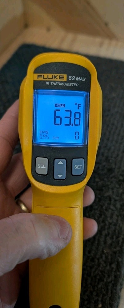 FLUKE 62 Max IR Thermometer Temperature Reader