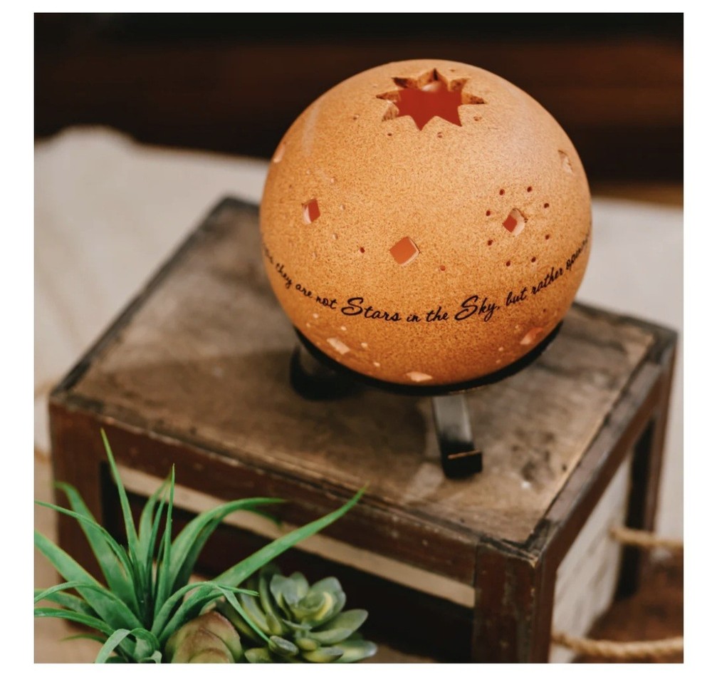 In Memory 5" Pierced Round Candle Holder