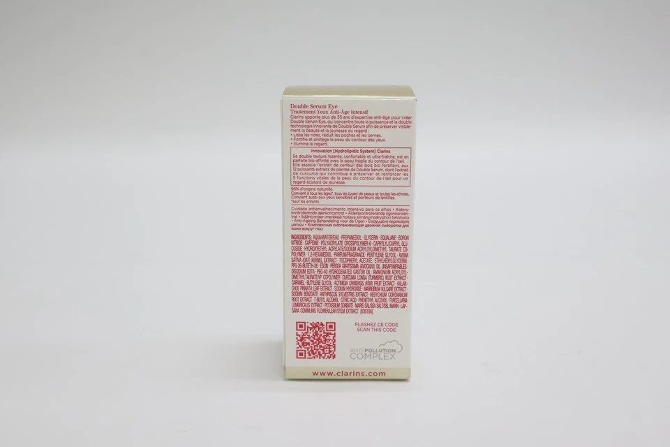 Double Serum Eye Global Age Control Concentrate 0.6 oz Skin Care