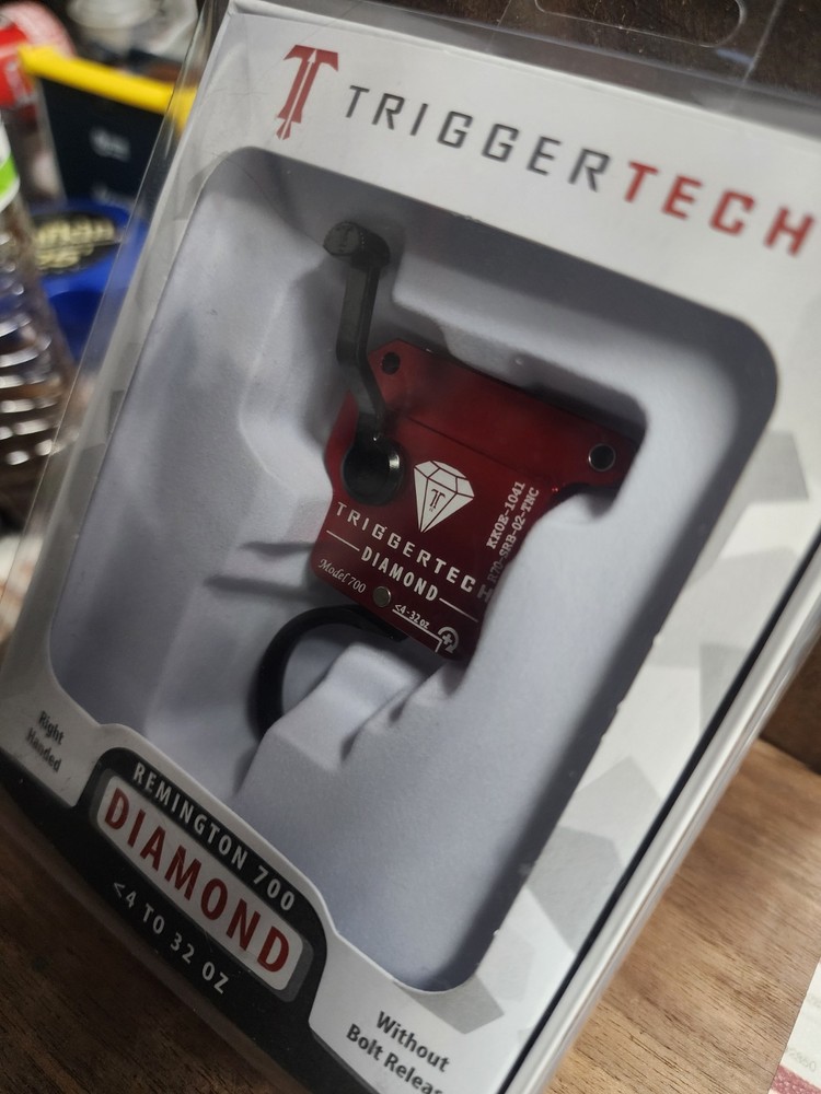 TriggerTech Remington 700 Clone Diamond Single Stage Curved trigger R70SRB02TNC