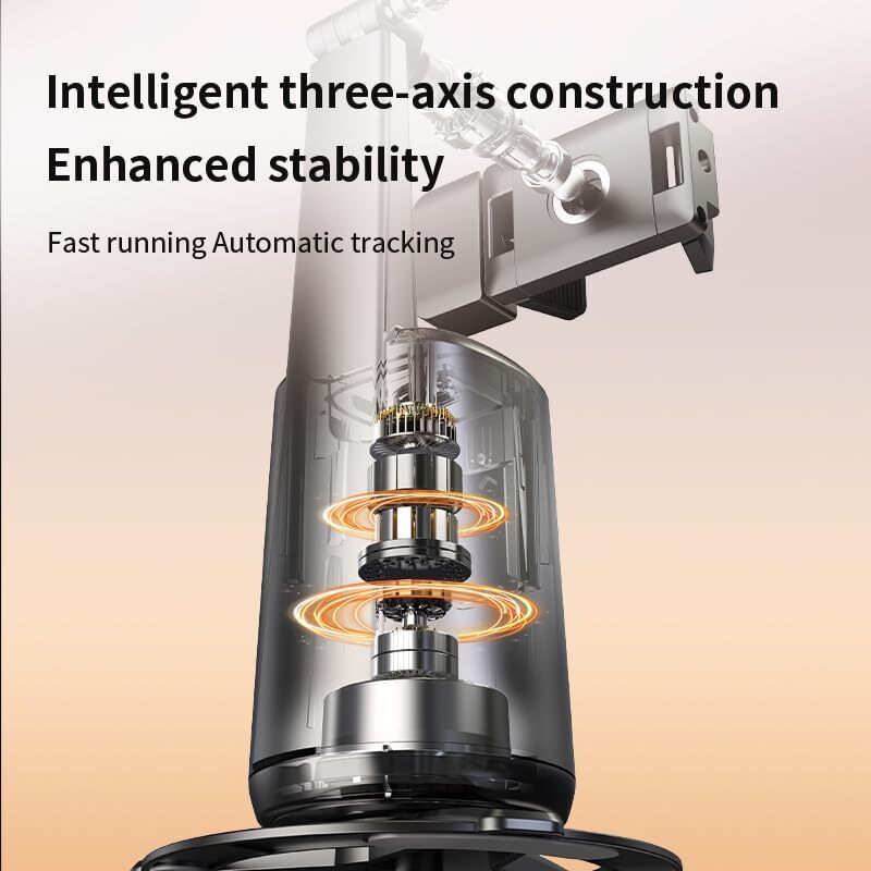 A200 Auto Face Tracking Gimbal - 360° Three Axis Construction for Enhanced S...