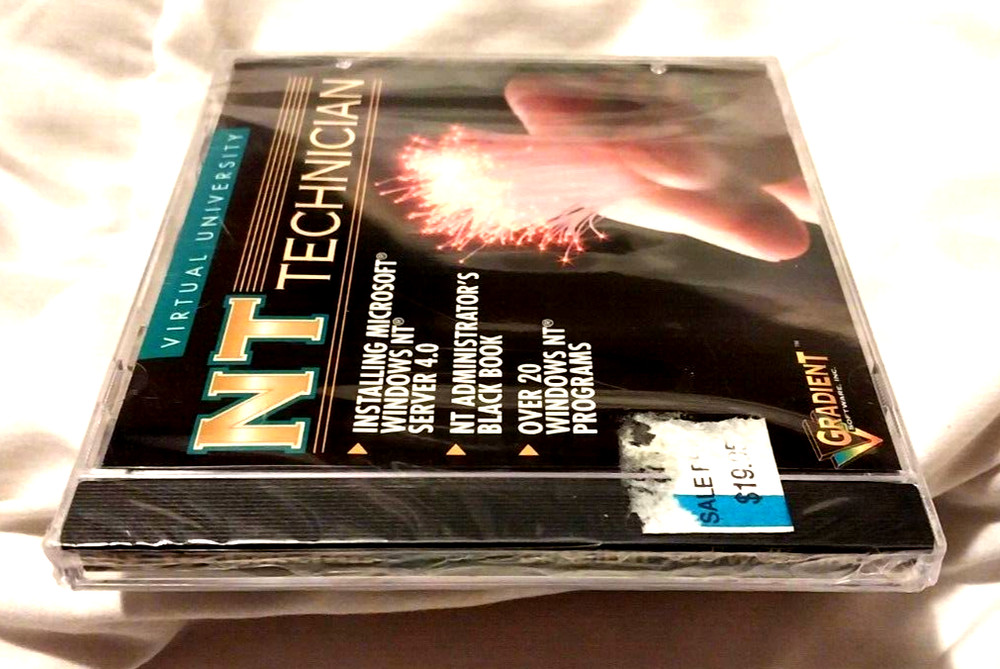 OBSOLETE SOFTWARE WINDOWS 98 NT TECHNICIAN GRADIENT INC - New!