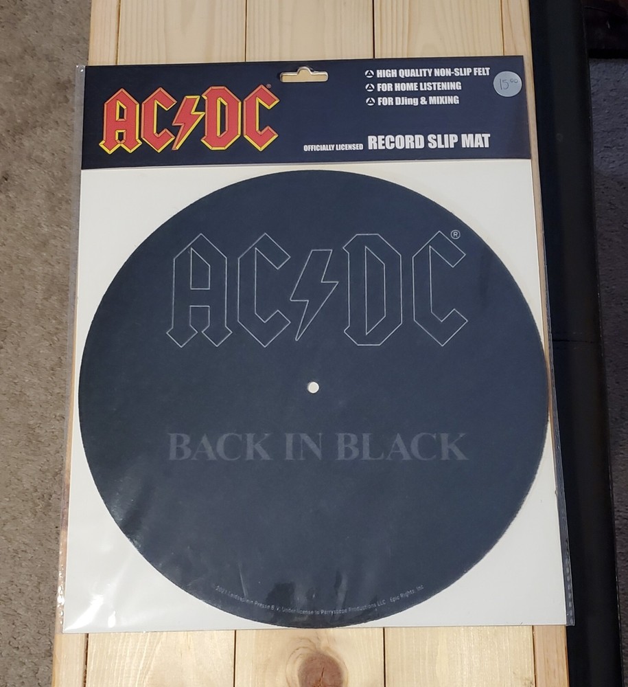 AC/DC Slipmat For Turntable
