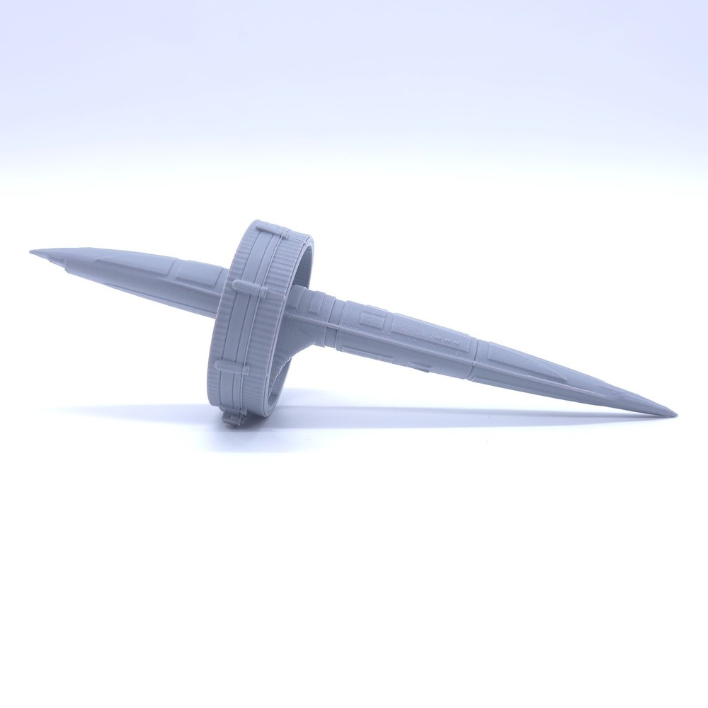 Vulcan - 1", 3", 6" or 12" Model - Custom Space Ship Sci-Fi Elite