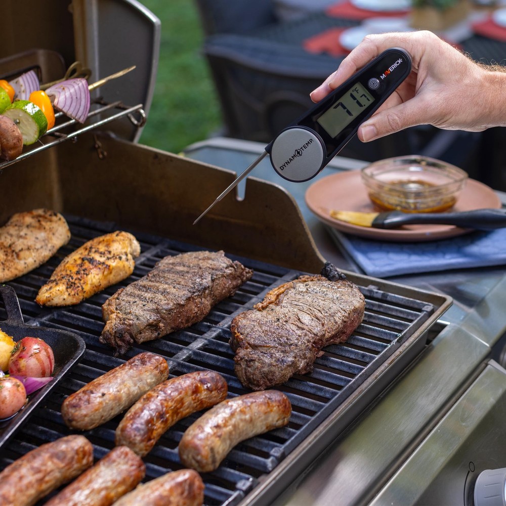 Dynamo Temp Instant Read Thermometer, No Batteries, Fast 2mm Step-Down Probe,...