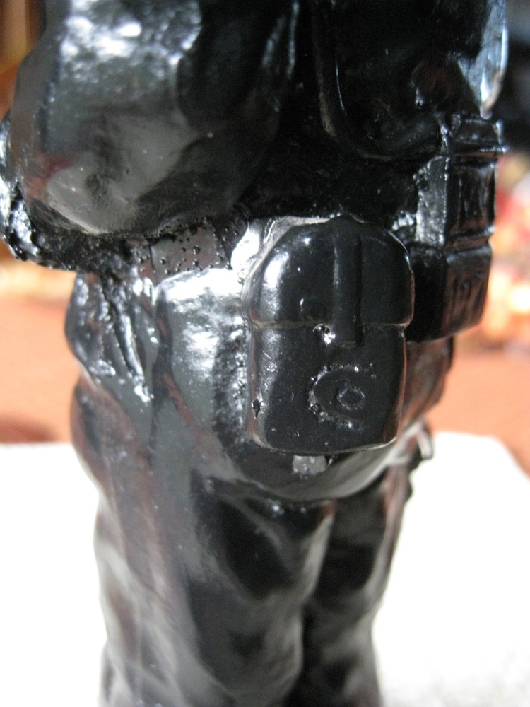 🇺🇸 😃 ⚒️ 🔥 vintage coal miner statue