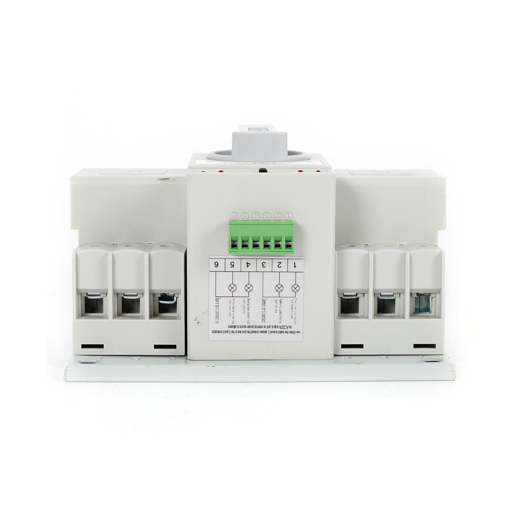 ATS 63 Amp Dual Power Automatic Transfer Switch for Generators 50/60Hz