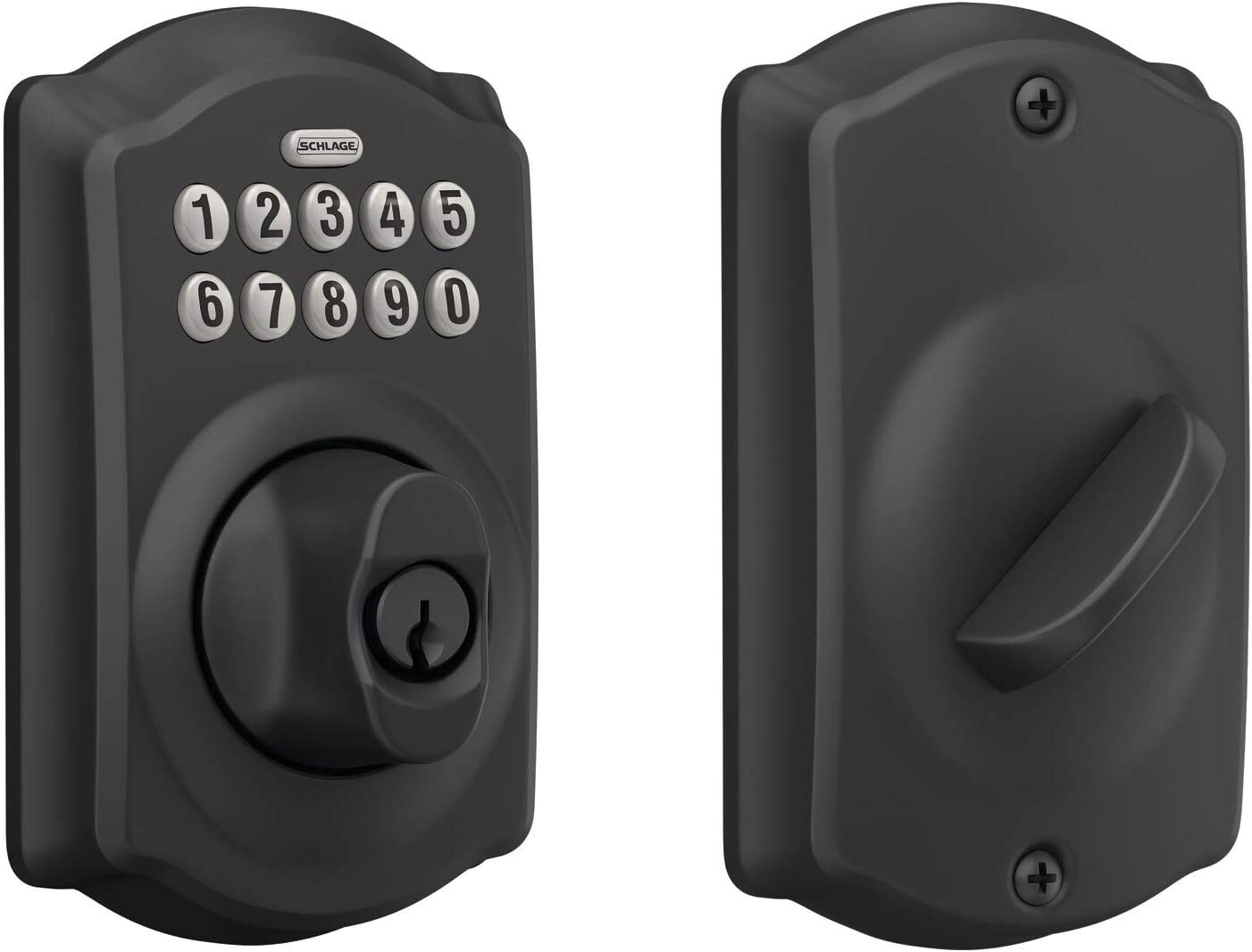 Schlage BE365 CAM 622 Camelot Electronic Keypad Single Cylinder Deadbolt