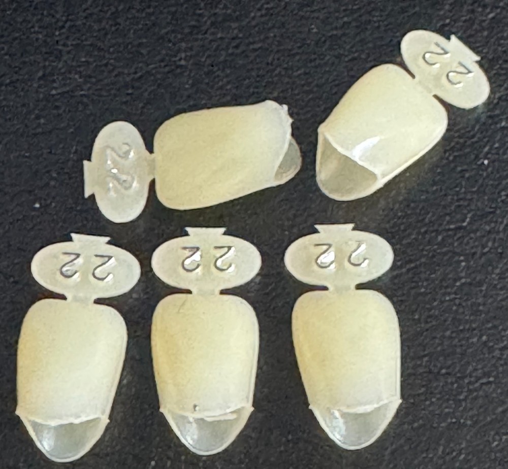 Dental Polycarbonate Temporary Crowns  5 pcs #22