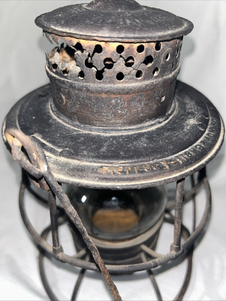 Adlake Kero Railroad Lantern Incomplete