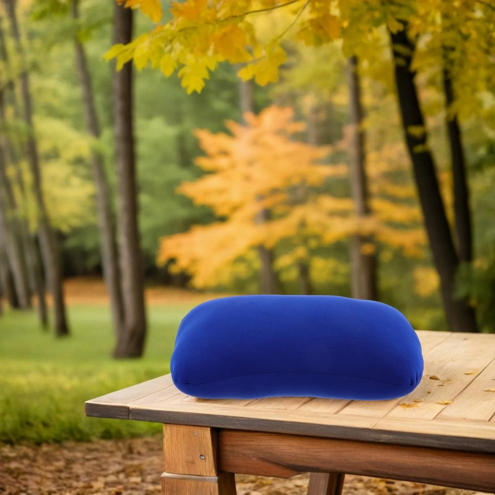 Foam Particle Bone Shape Mini Pillow for Neck Shoulder Support Portable Lightwei