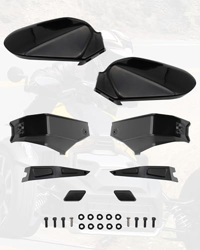 Handguards Protector Wind Deflectors for Can Am Ryker, Plastic Hand Guards