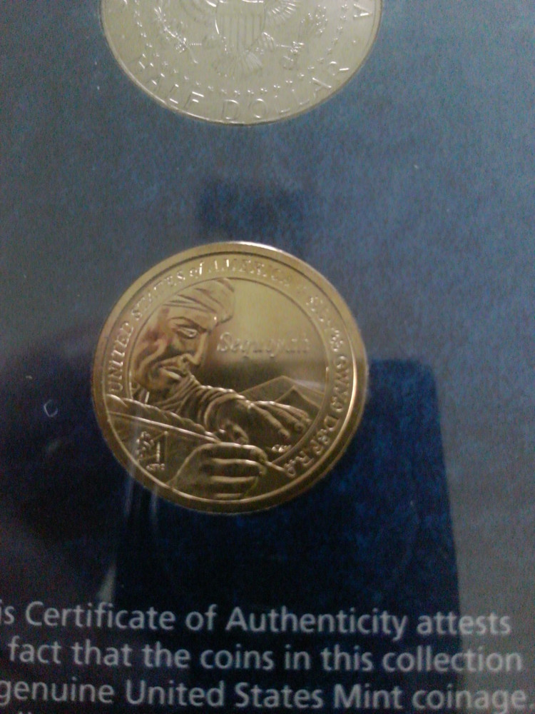 2017 Lost Coins Never Released for Circulation Dollar & Half Dollar Case & COA