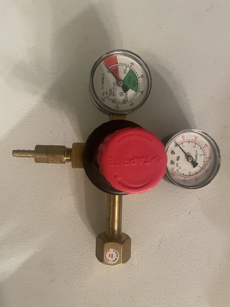 Taprite CO2 REGULATOR DUAL GAUGE