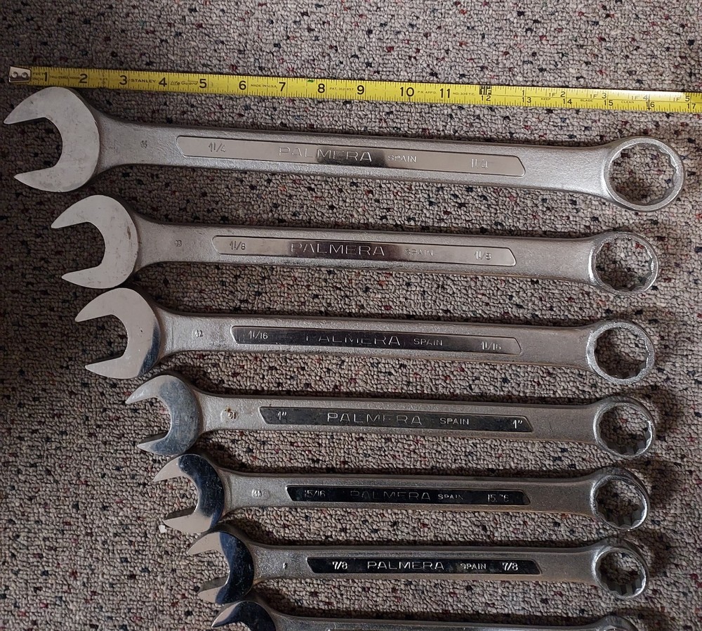 14pc Palmera combination wrench set