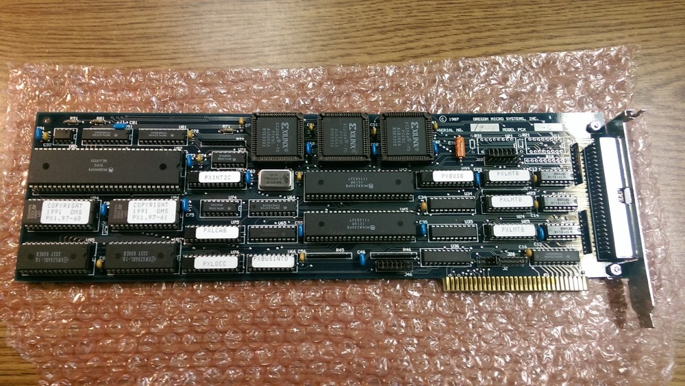 OREGON MICRO SYSTEMS 1942 PCX 6 ISA MOTION CONTROLLER