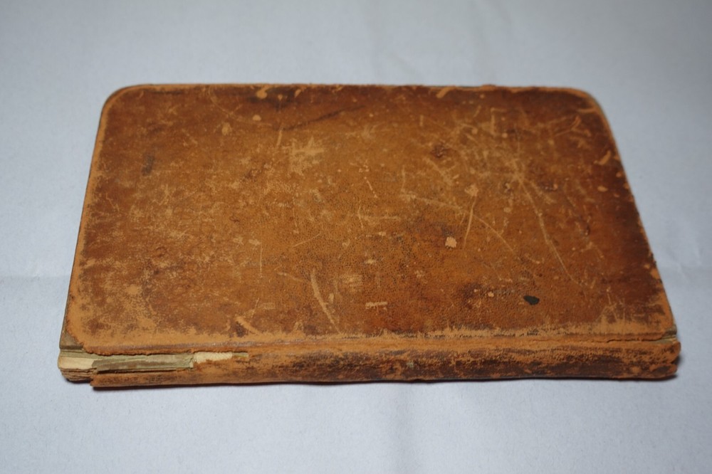 Civil War Antique Handwritten Notes Information Unique Historical Notebook