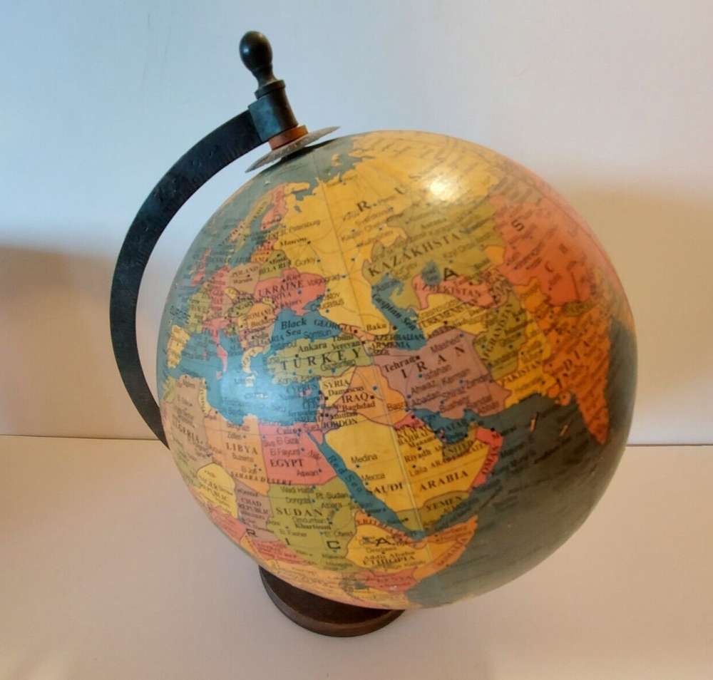 Vintage Globe - Age unknown But overall in really good shape.
