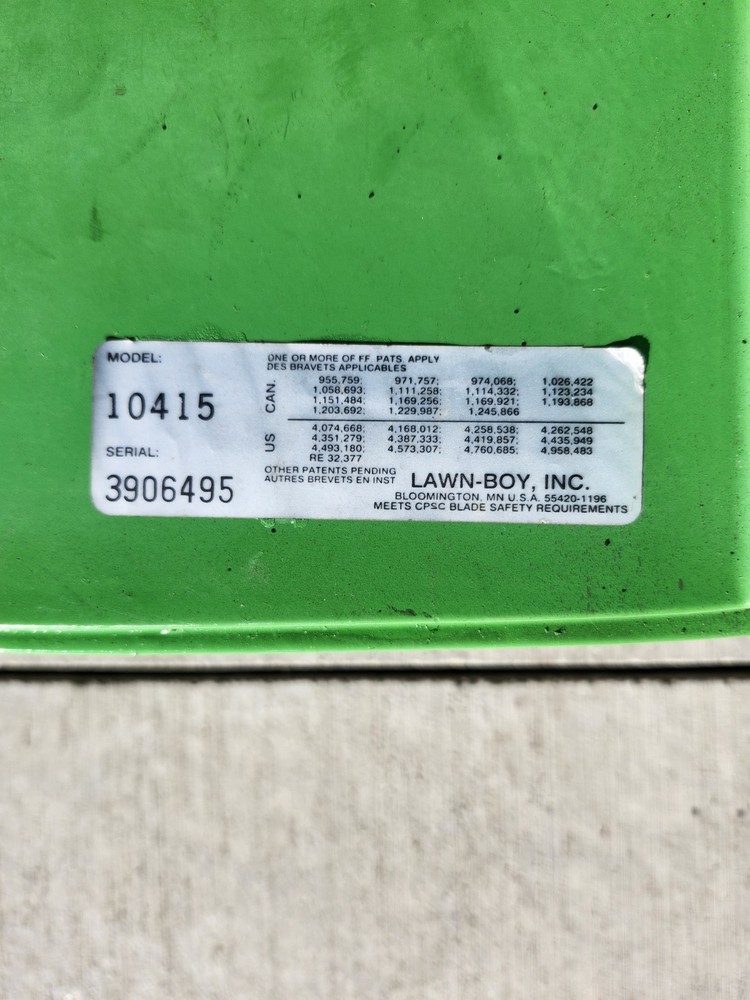 Lawn Boy 2 Cycle Push Mower