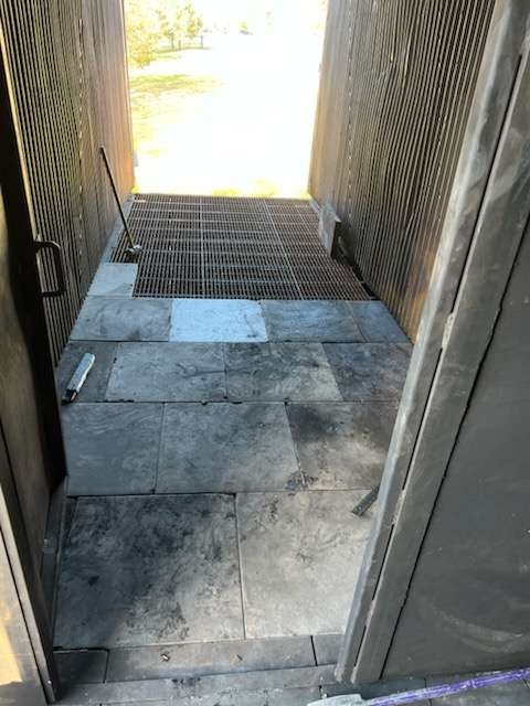 Steel Grating - 29-3/4" x 21' x 1" - Walkway, Drain Cover, Decking