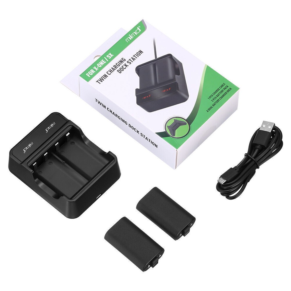 2Pcs Xbox Series X/S Xbox One Rechargeable Controller Battery Pack For Microsoft
