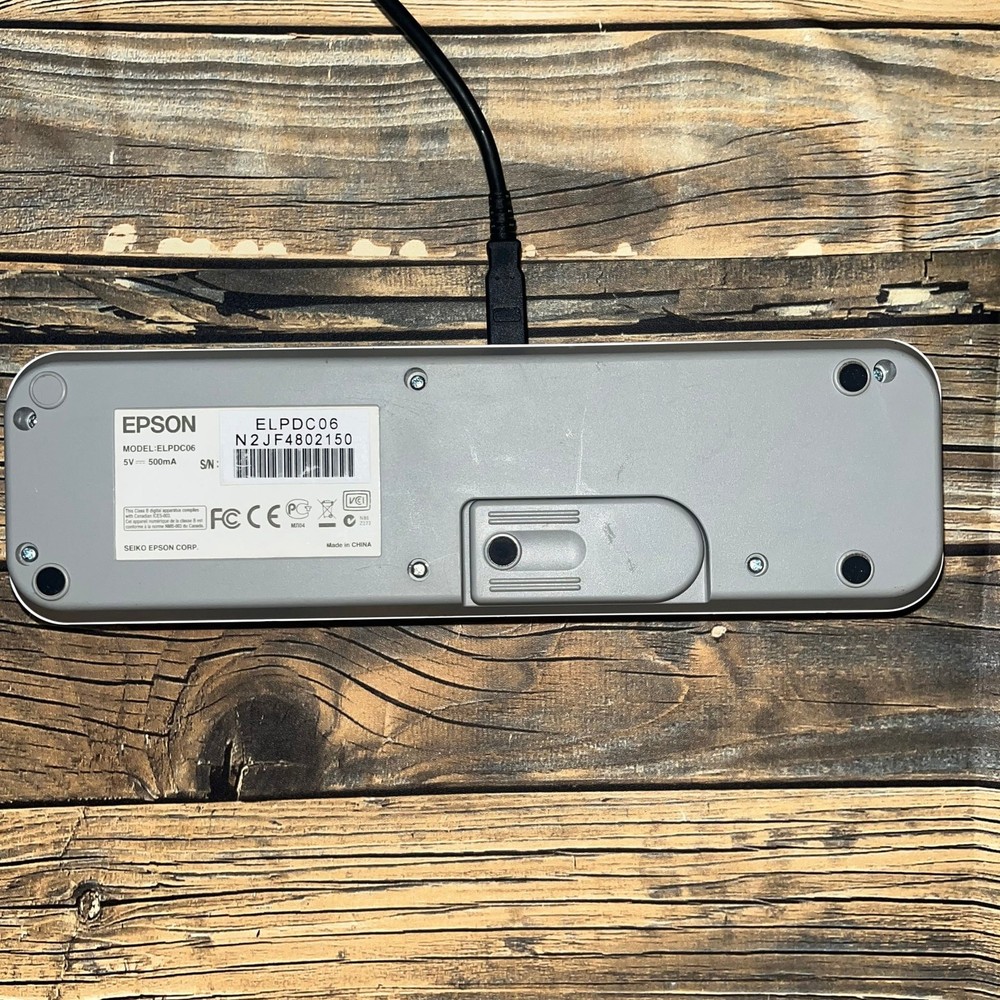 Epson Document Camera ELPDC06 Unit Only Pre Owned