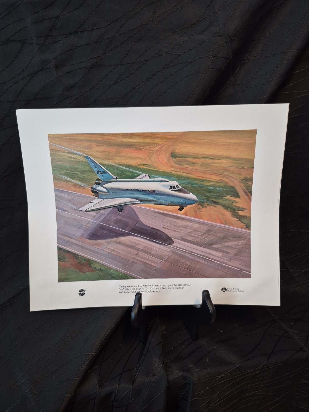 Rare - The "Space Shuttle Saga" Lithograph Set Of 6, 11x14