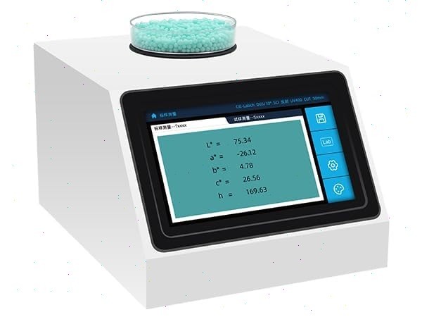 Masterbatch Color Analyzer Spectrophotometer with Large Aperture 50mm for Coffee