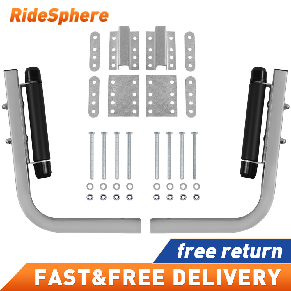 Heavy Duty Roller Guide On System 97° Angle Boat Trailer Mount Kit