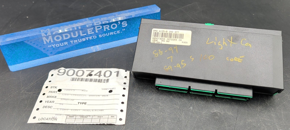 1988-1995 OEM BMW E32 E34 Bulb Testing Lighting Control Module 61.35-8 350 377