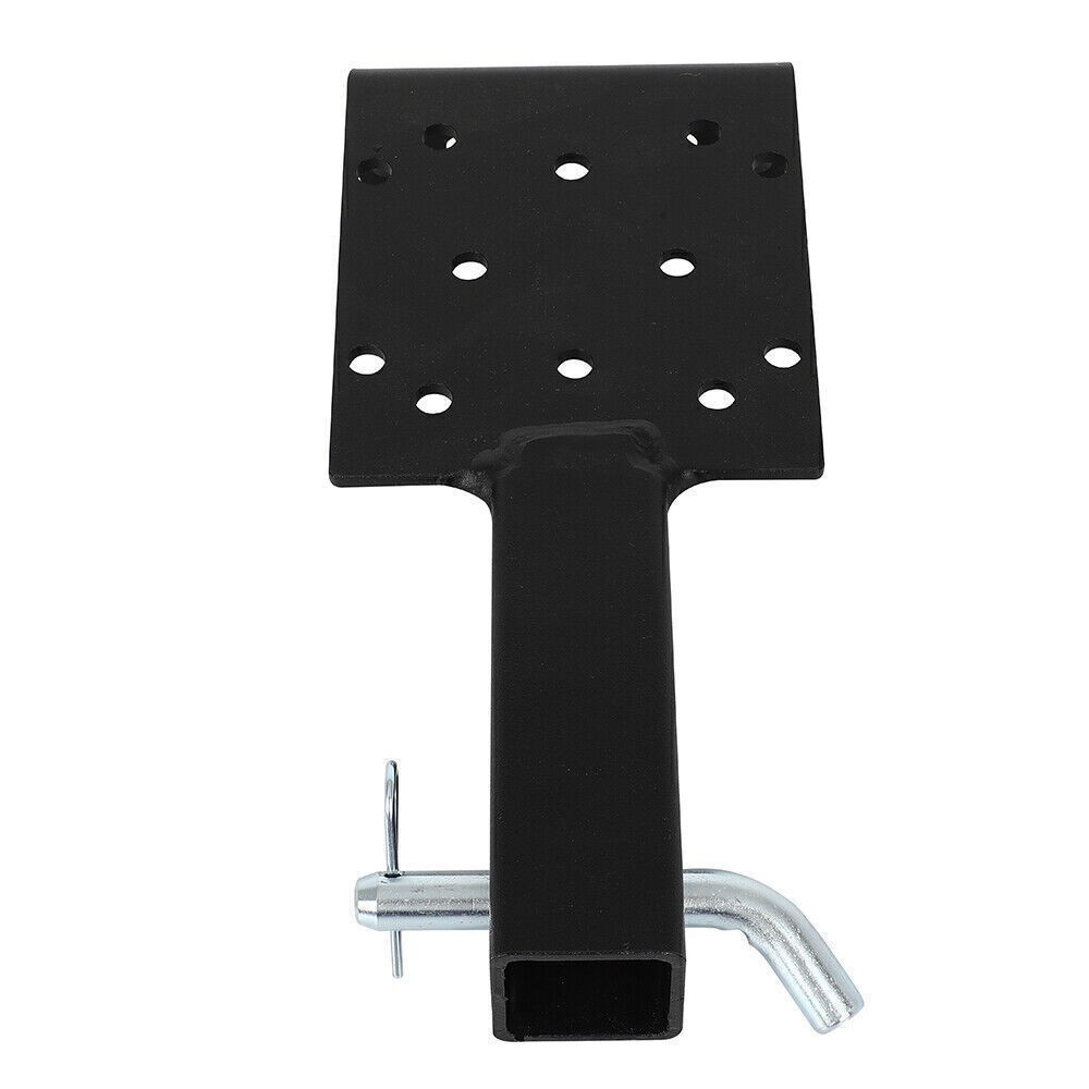 2" Receiver Trailer Hitch Winch Mount Plate for ATV UTV Cradle Mounting Bracket