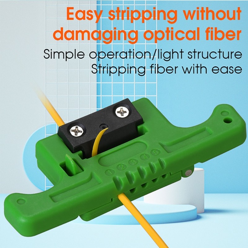 Optical Fiber Ribbon Stripper Safe Cable Splicing Tool Longitudinal Stripper